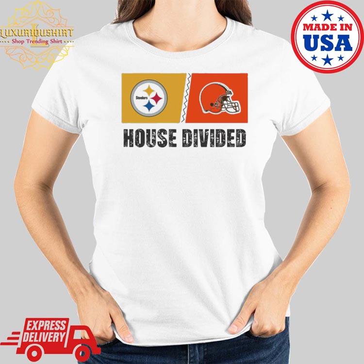 Steelers house divided browns shirt - Lelemoon