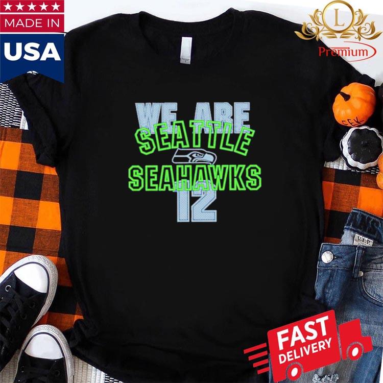 Official We are Seattle Seahawks primary receiver slogan T-shirt