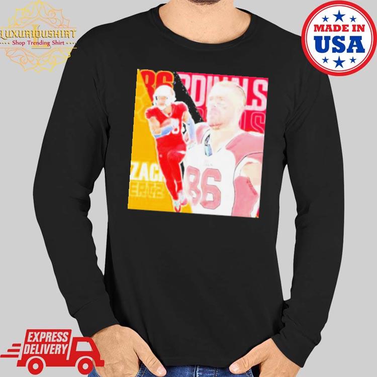 Zach Ertz 86 Arizona Cardinals Football Player Poster Gift T-shirt,Sweater,  Hoodie, And Long Sleeved, Ladies, Tank Top