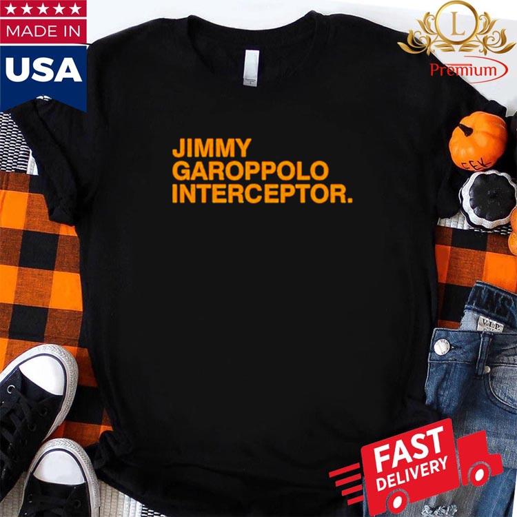 Jimmy Garoppolo interceptor shirt, hoodie, sweater, long sleeve and tank top