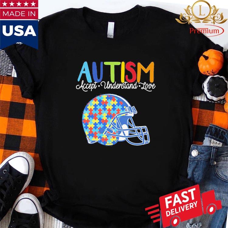 Cleveland Browns Autism Awareness Accept Understand Love Shirt - Zerelam