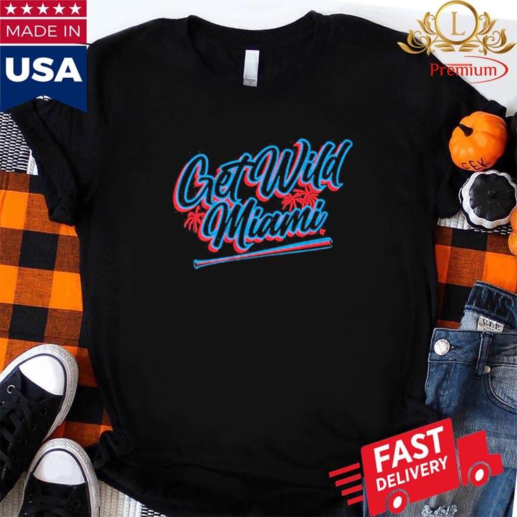 Get Wild Miami Baseball Shirt - Shibtee Clothing