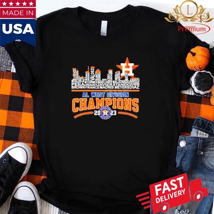 Official houston Astros Win Players City Skyline Houston 2023 Shirt,  hoodie, sweater, long sleeve and tank top