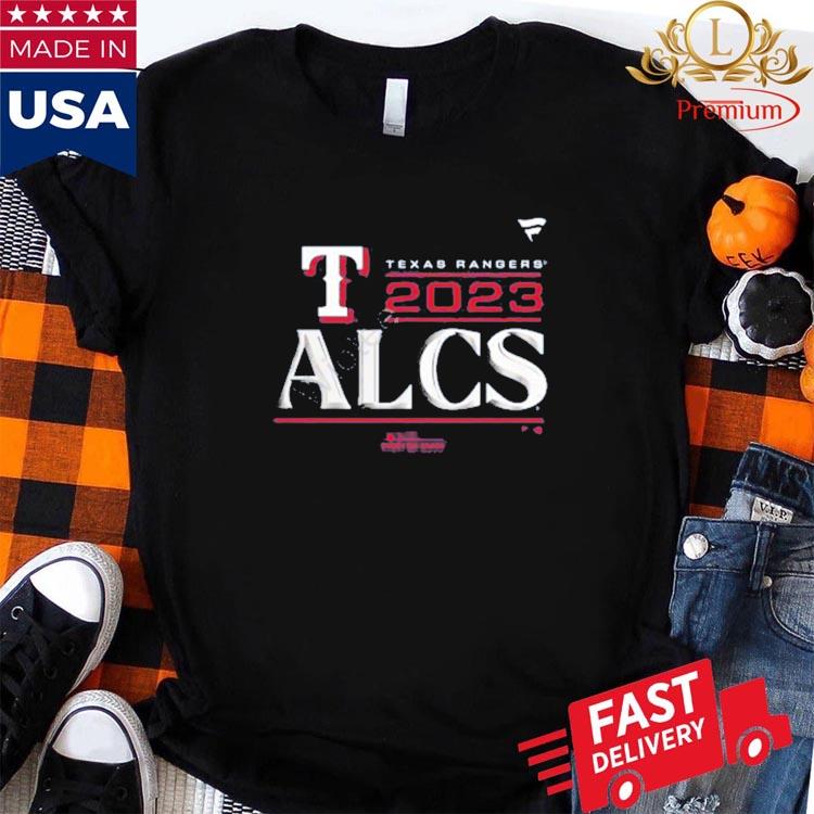Official Texas Rangers Fanatics Branded Black 2023 ALCS Locker