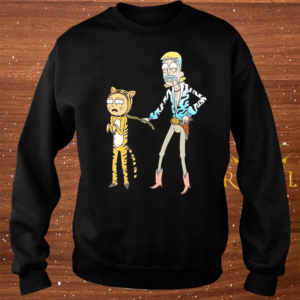 Rick And Morty Tiger King Joe Exotic Shirt, Sweater ...
