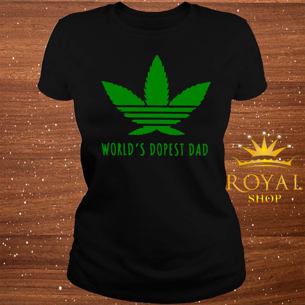 Adidas Weed Cannabis World's Best Dad Shirt, Sweater ...